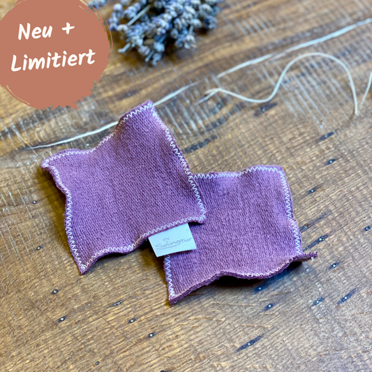 Purple Abschminkpad Einzeln 100% Baumwolle