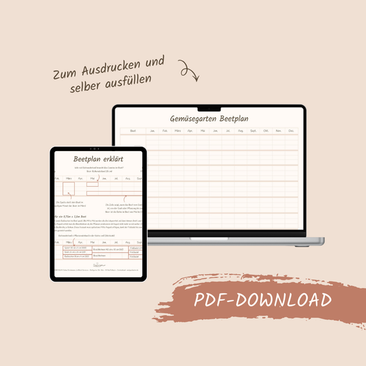 Beetplan zum Ausdrucken (PDF)