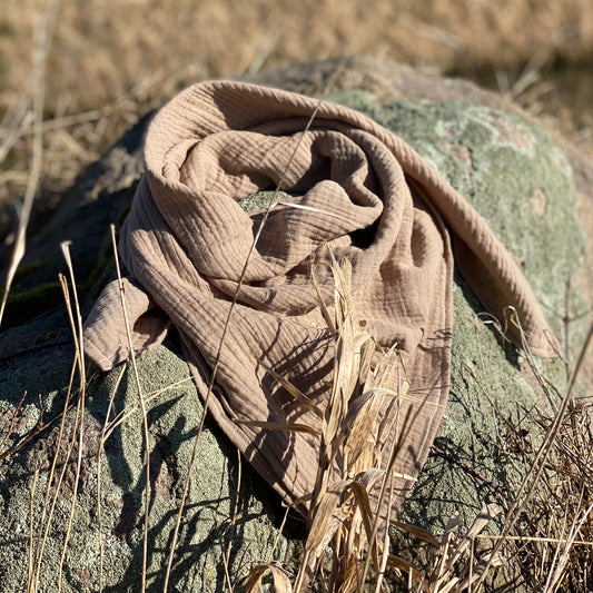 Halstuch Mull Olive